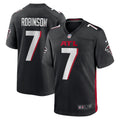 Bijan Robinson Atlanta Falcons Nike Black Game Replica Jersey for Men product image 1, provided for visual reference and