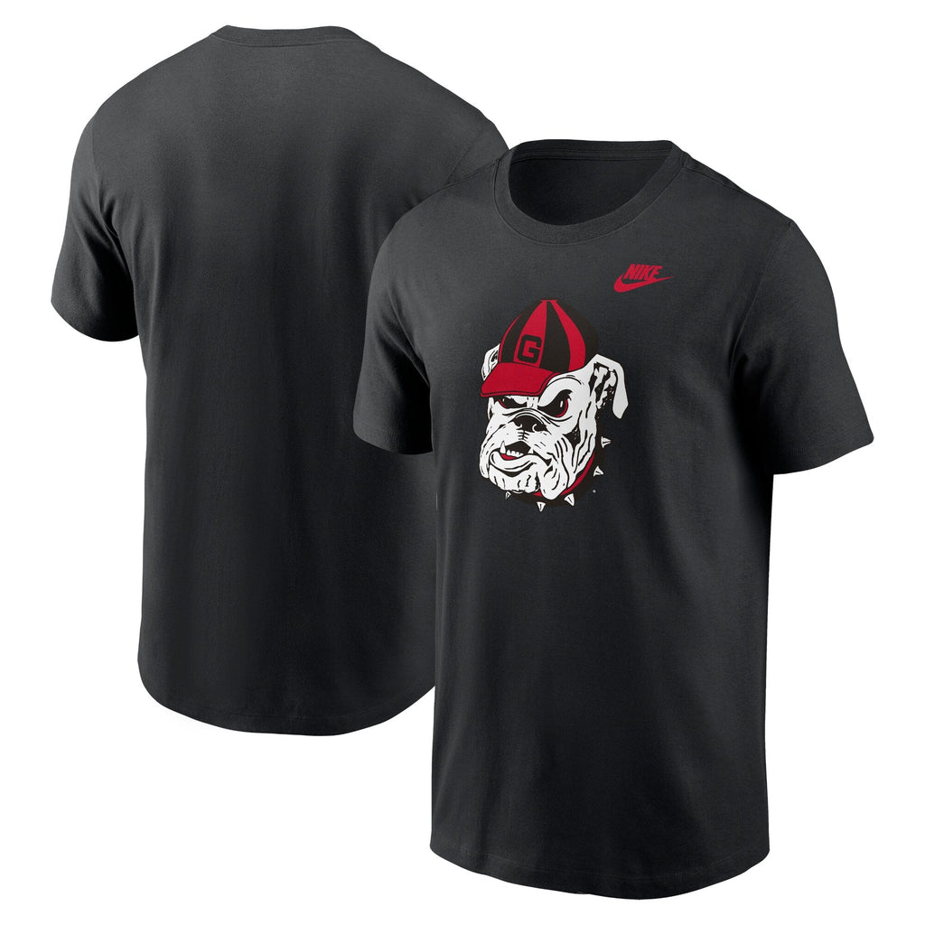 Nike Black Georgia Bulldogs Legacy Alternate Logo T-Shirt for Men product image 1, provided for visual reference and product