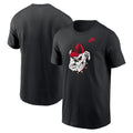 Nike Black Georgia Bulldogs Legacy Alternate Logo T-Shirt for Men product image 1, provided for visual reference and product