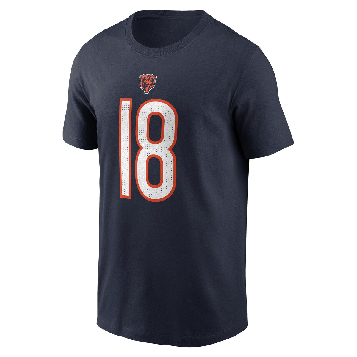 Nike Caleb Williams Navy Chicago Bears Name & Number T-Shirt for Men product image 2, provided for visual reference and