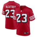 Christian McCaffrey San Francisco 49ers Nike Scarlet Alternate Game Jersey for Men product image 1, provided for visual