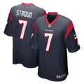 C.J. Stroud Houston Texans Nike Navy Game Jersey for Men product image 1, provided for visual reference and product detail
