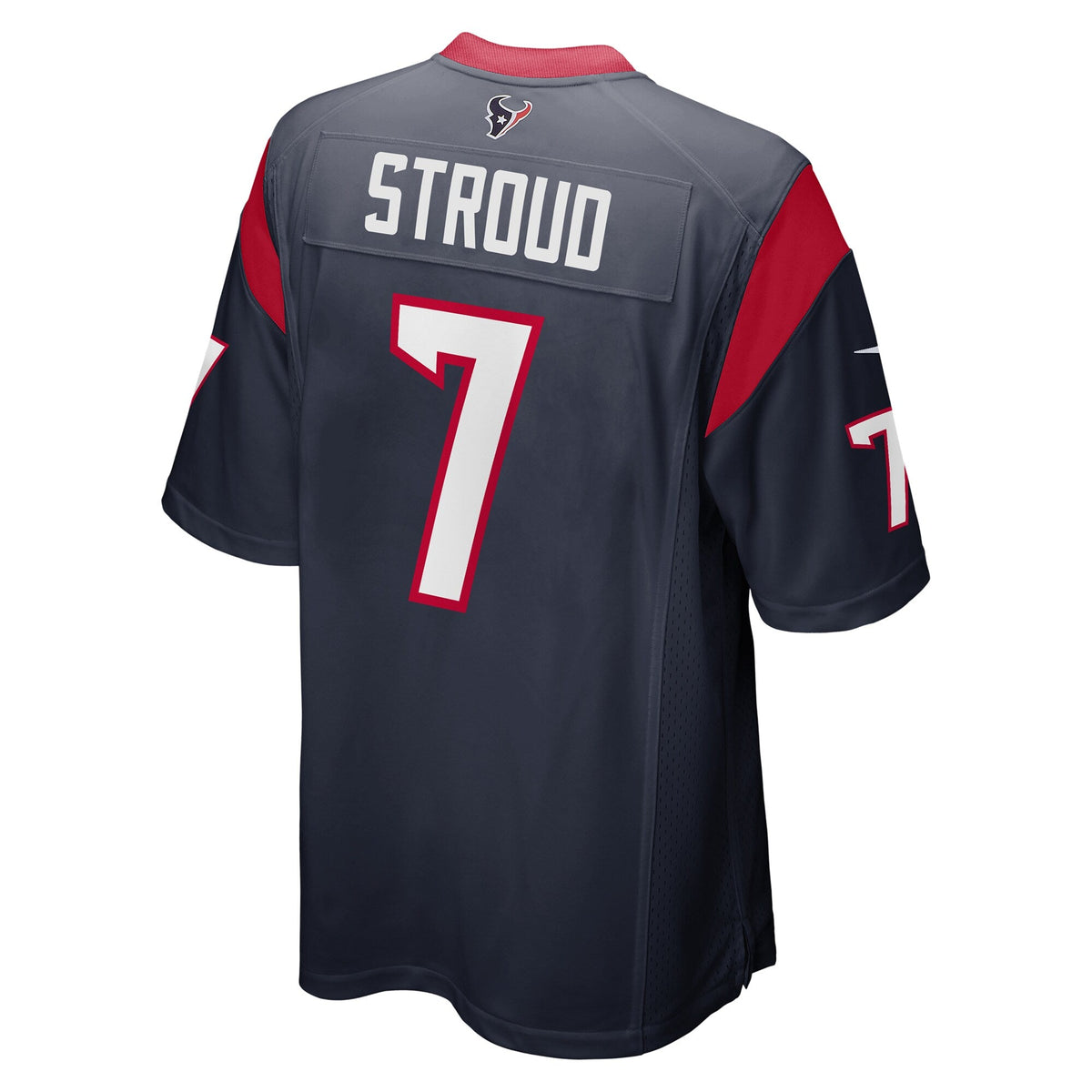 C.J. Stroud Houston Texans Nike Navy Game Jersey for Men product image 3, provided for visual reference and product detail