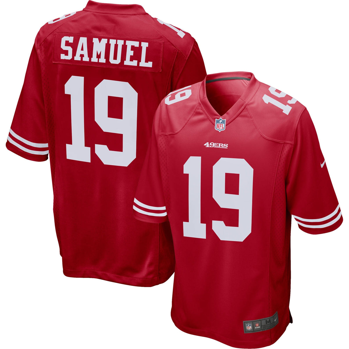 San Francisco 49ers Deebo Samuel Nike Scarlet Game Player Jersey for Men product image 1, provided for visual reference and