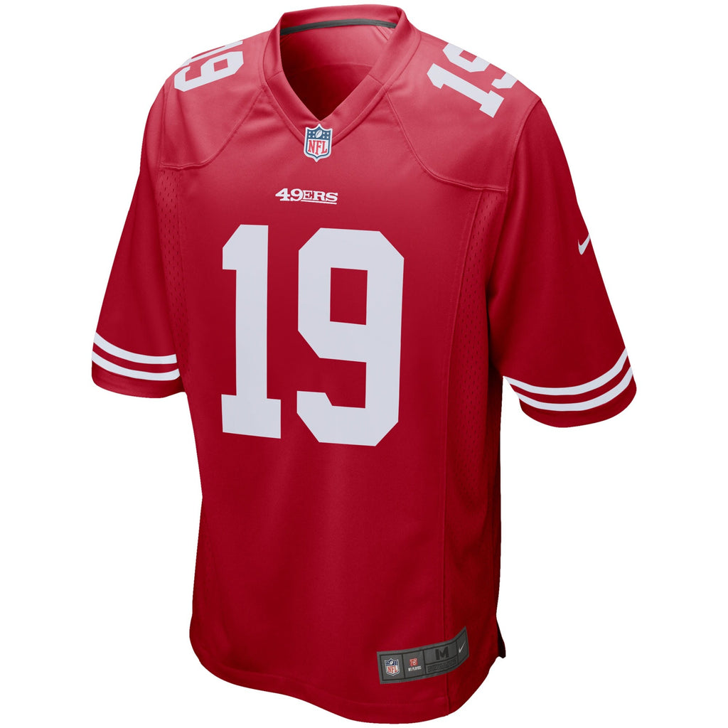 San Francisco 49ers Deebo Samuel Nike Scarlet Game Player Jersey for Men product image 2, provided for visual reference and
