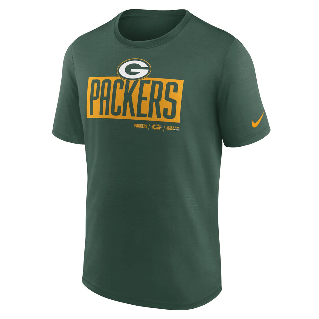 Green Bay Packers Nike Exceed Green Performance T-Shirt for Men product image 2, provided for visual reference and product