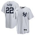 New York Yankees Juan Soto Nike White Home Replica Player Jersey With Name for Men product image 1, provided for visual