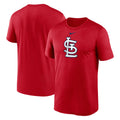 St. Louis Cardinals Nike Red Logo Legend Performance T-Shirt for Men product image 1, provided for visual reference and