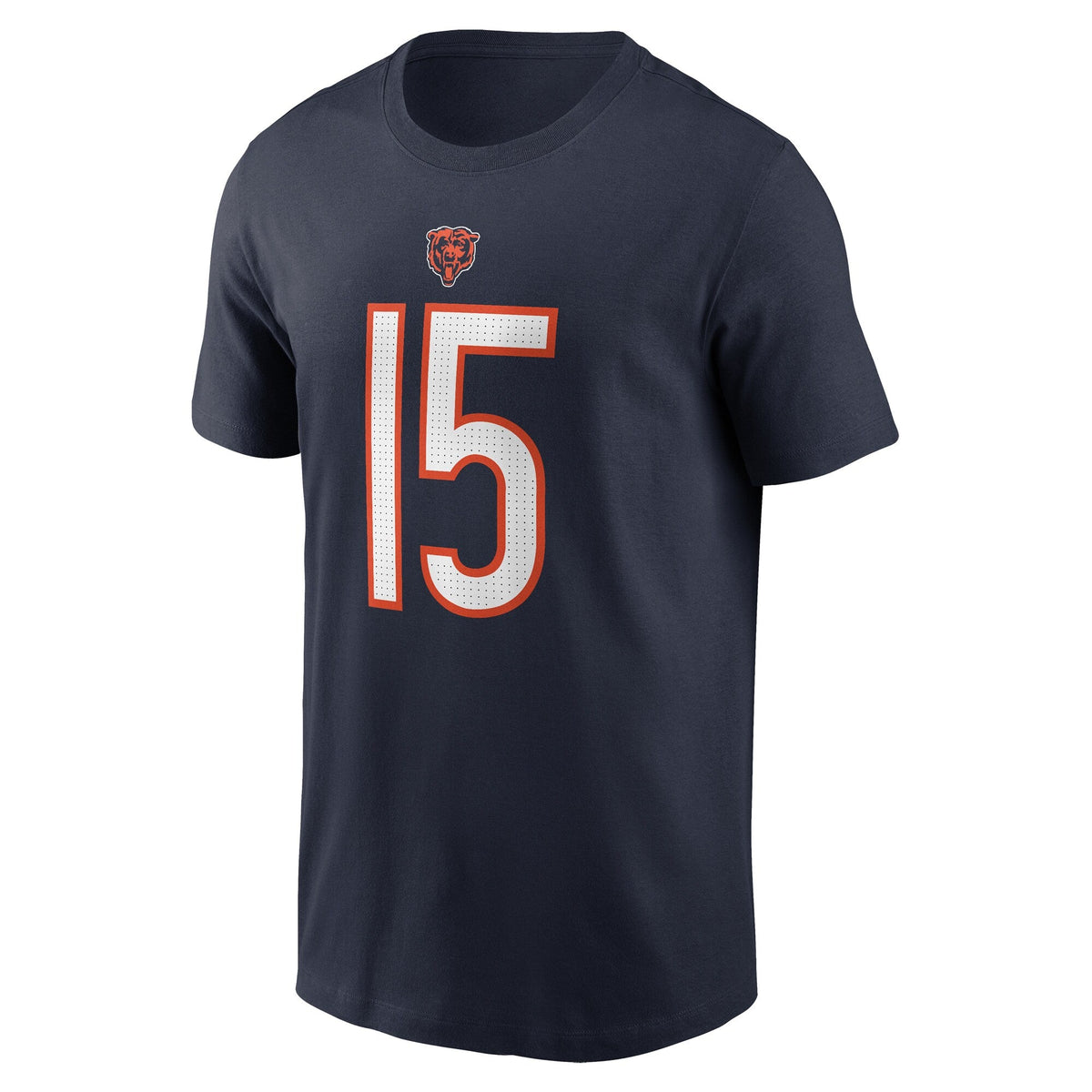 Nike Rome Odunze Navy Chicago Bears Name & Number T-Shirt for Men product image 2, provided for visual reference and product