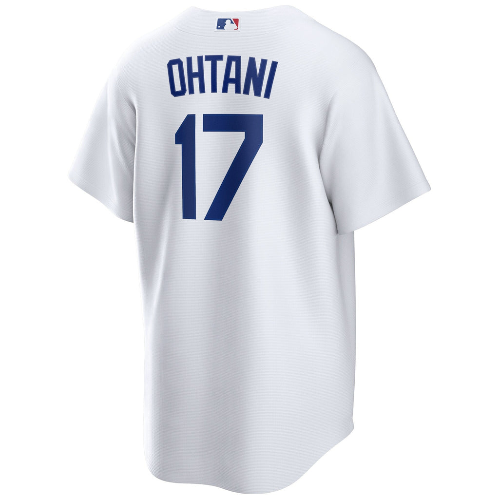Shohei Ohtani Los Angeles Dodgers Nike White Home Replica Team Jersey for Men product image 2, provided for visual reference