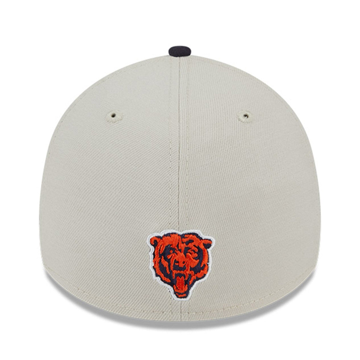 Chicago Bears New Era Stone/Navy 2023 NFL Draft 39THIRTY Flex Hat for Men product image 4, provided for visual reference and