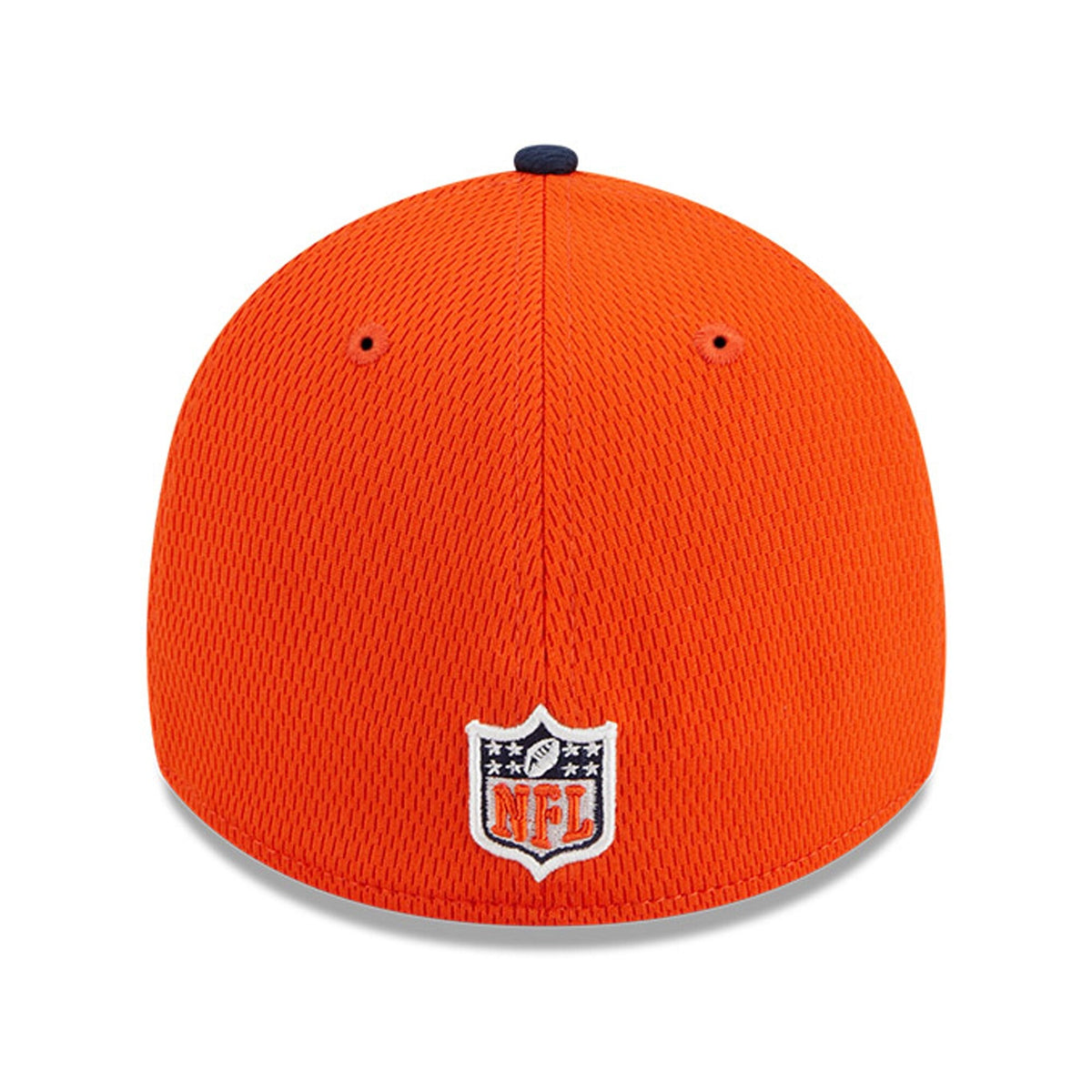 Chicago Bears Historical Logo New Era Orange/Navy 2023 Sideline 39THIRTY Flex Hat for Men product image 5, provided for