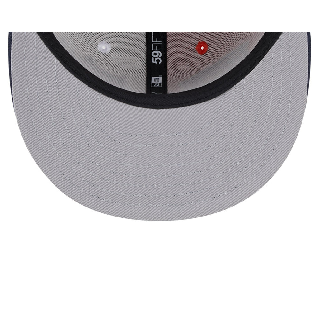 Chicago Bears 2023 Sideline Primary Logo Navy/Orange/White New Era 59FIFTY Fitted Hat product image 4, provided for visual