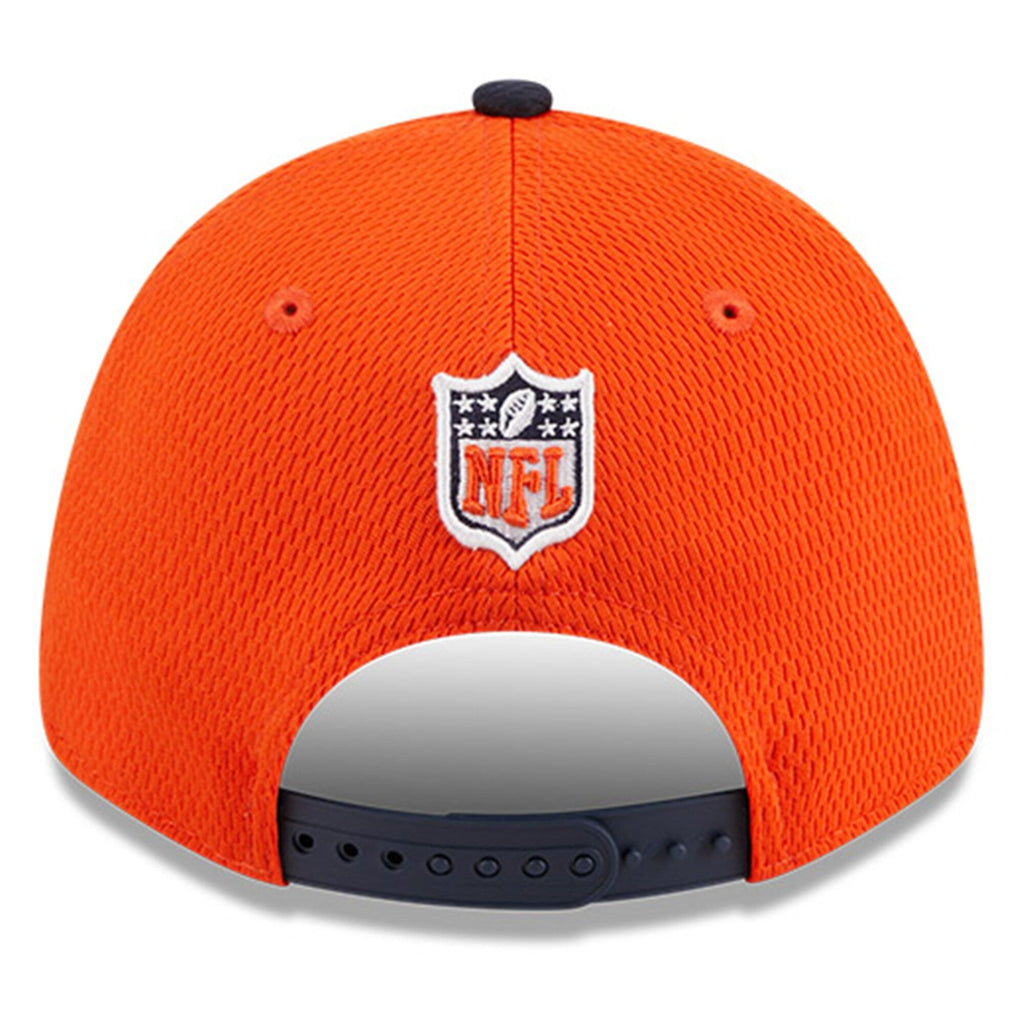 Chicago Bears New Era Orange/Navy 2023 NFL 9FORTY Adjustable Hat for Men product image 4, provided for visual reference and