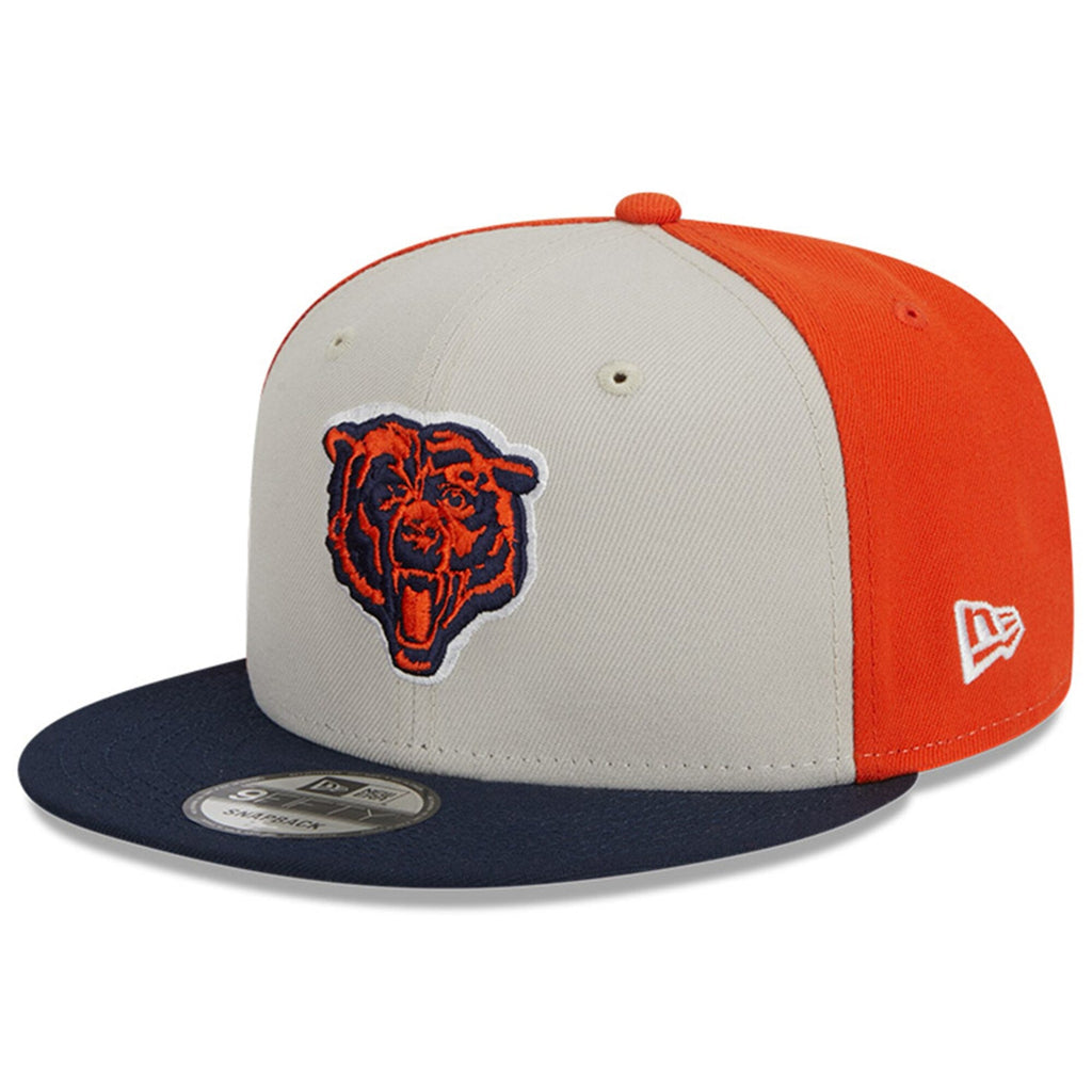 Chicago Bears Historic Team Color NFL 9FIFTY Snapback Adjustable Hat for Men product image 3, provided for visual reference