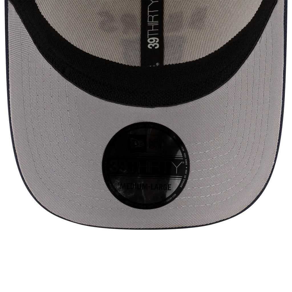 Chicago Bears New Era 2025 NFL Draft Chrome 39THIRTY Flex Fit Hat for Men product image 5, provided for visual reference and
