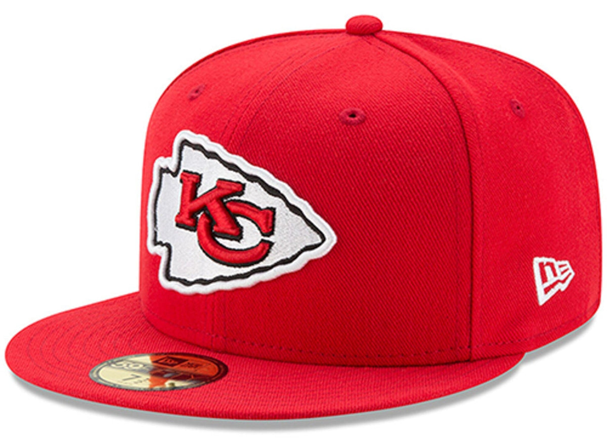 Kansas City Chiefs New Era Red Team Classic Omaha 59FIFTY Fitted Hat product image 1, provided for visual reference and