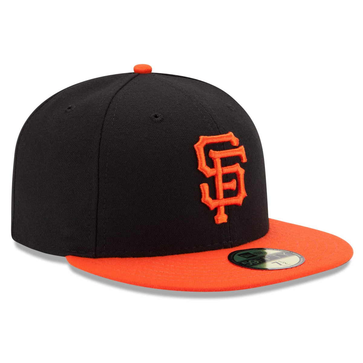 San Francisco Giants New Era Black/Orange Alternate Game Authentic Collection On-Field 59FIFTY Fitted Hat for Men product