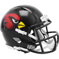 Arizona Cardinals Black Alternate Speed Mini Helmet product image 1, provided for visual reference and product detail review