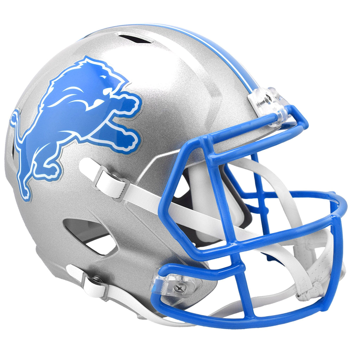 Detroit Lions Riddell Replica Full Size Speed Helmet product image 1, provided for visual reference and product detail review