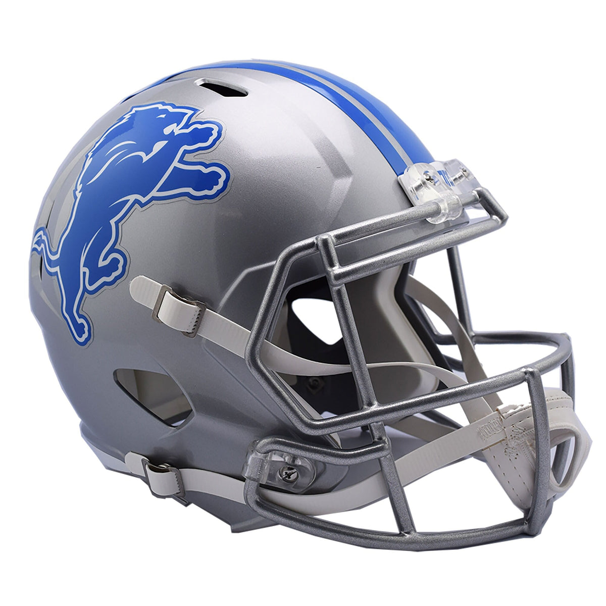 Detroit Lions Riddell Replica Full Size Speed Helmet product image 1, provided for visual reference and product detail review
