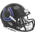 Indianapolis Colts Speed Black Alternate Mini Helmet product image 1, provided for visual reference and product detail review