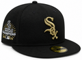 Chicago White Sox New Era 2005 World Series Champions Black and Gold 59FIFTY Fitted Hat product image 1, provided for visual