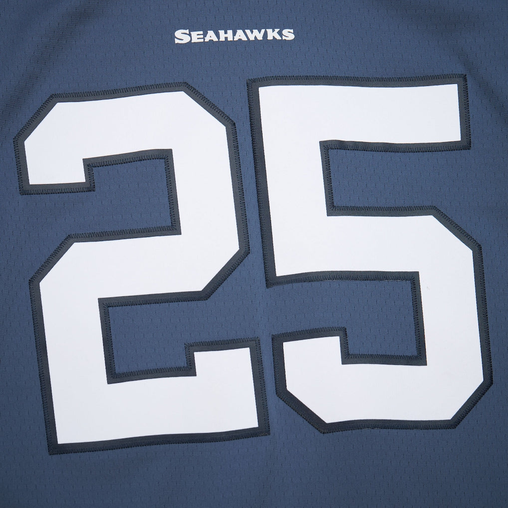 Seattle Seahawks Richard Sherman Mitchell & Ness Blue 2011 Legacy Replica Jersey for Men product image 4, provided for