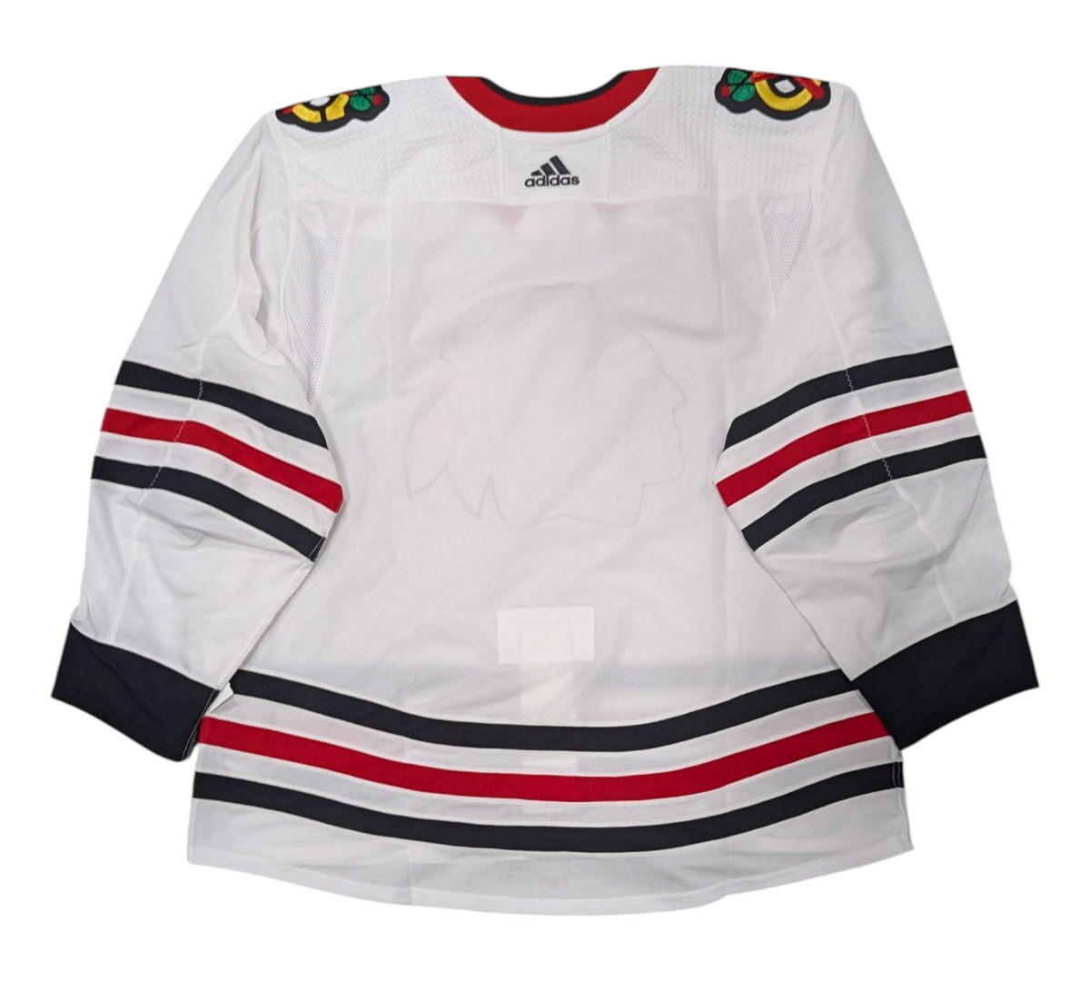 Chicago Blackhawks Made in Canada Adidas White Authentic Pro Jersey product image 2, provided for visual reference and