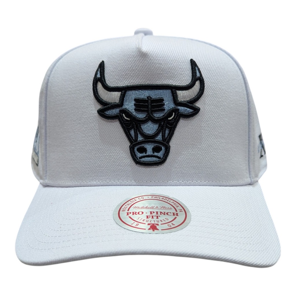 Chicago Bulls Mitchell & Ness NBA Core Jordan XI Pro Snapback Hat product image 2, provided for visual reference and product