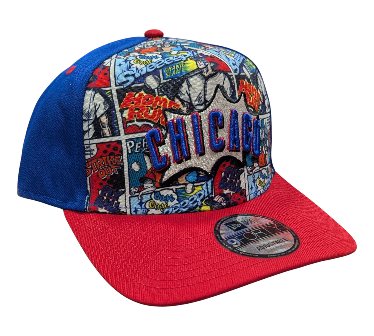 Chicago Cubs New Era 2025 Diamond Hero 9FIFTY A-Frame Snapback Hat product image 3, provided for visual reference and
