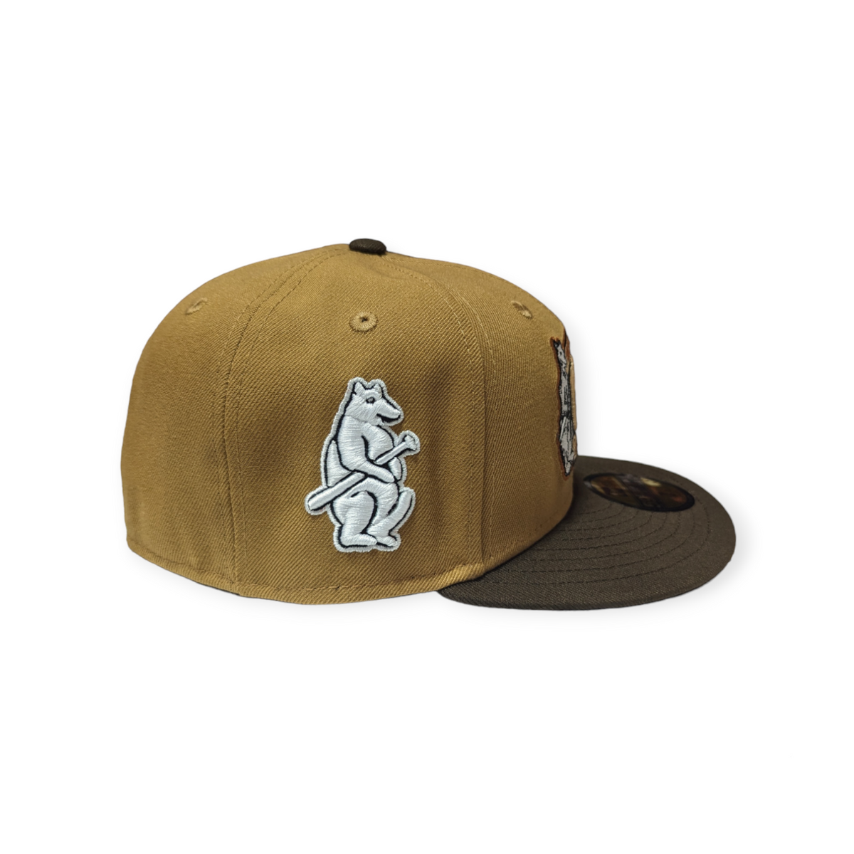 Chicago Cubs New Era West Side Grounds Wheat/Walnut 59FIFTY Fitted Hat product image 5, provided for visual reference and