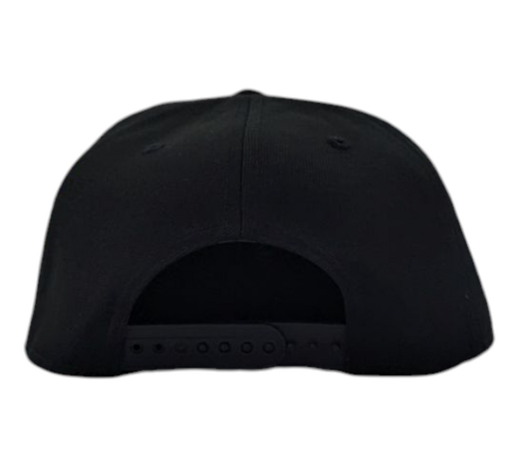 Chicago Blackhawks New Era NHL Tonal Black on Black 9SEVENTY Adjustable Hat product image 4, provided for visual reference