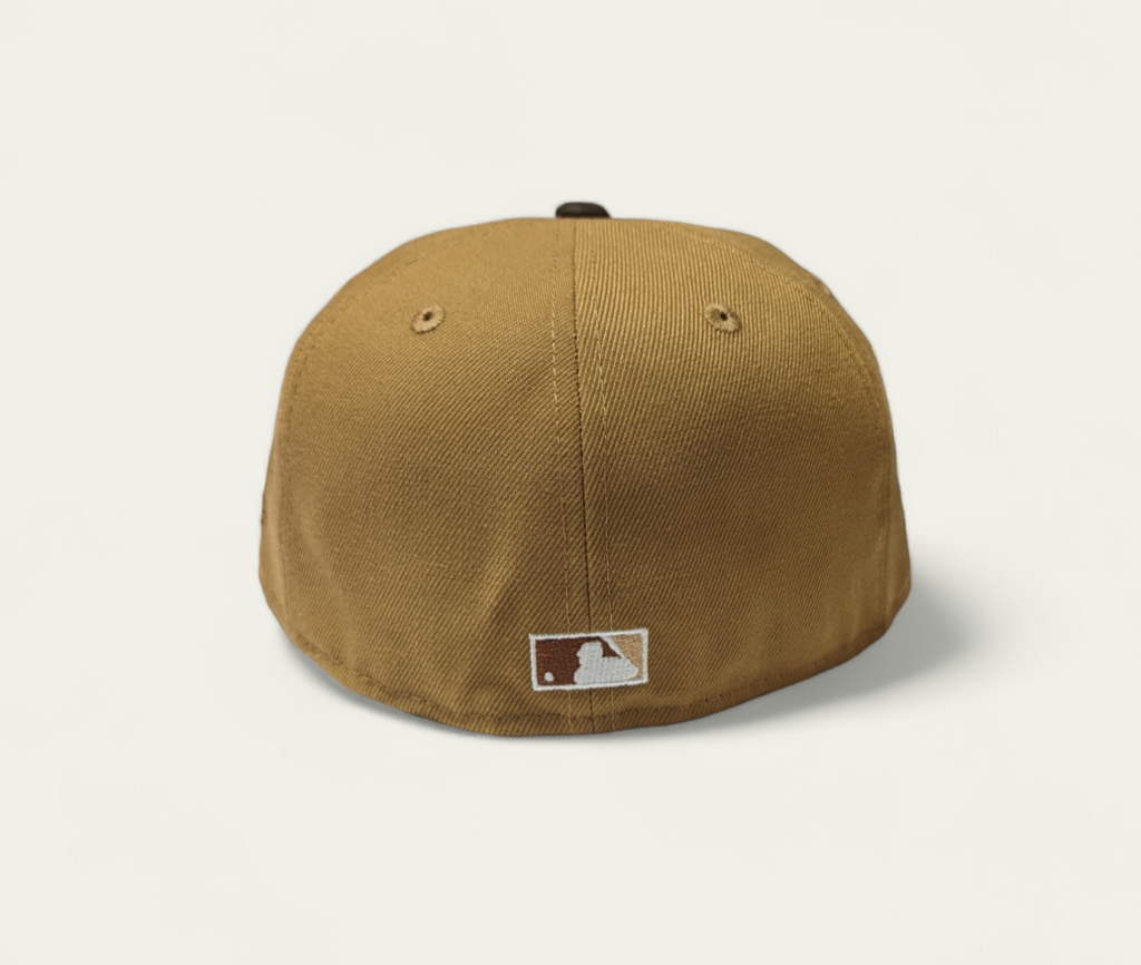 Chicago Cubs New Era West Side Grounds Wheat/Walnut 59FIFTY Fitted Hat product image 4, provided for visual reference and