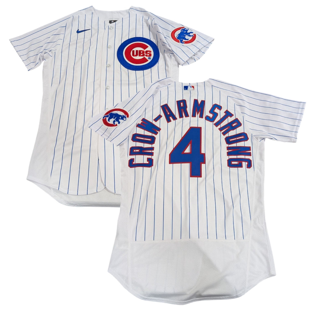 Chicago Cubs Pete Crow-Armstrong Nike Home White Authentic Player Jersey for Men product image 3, provided for visual