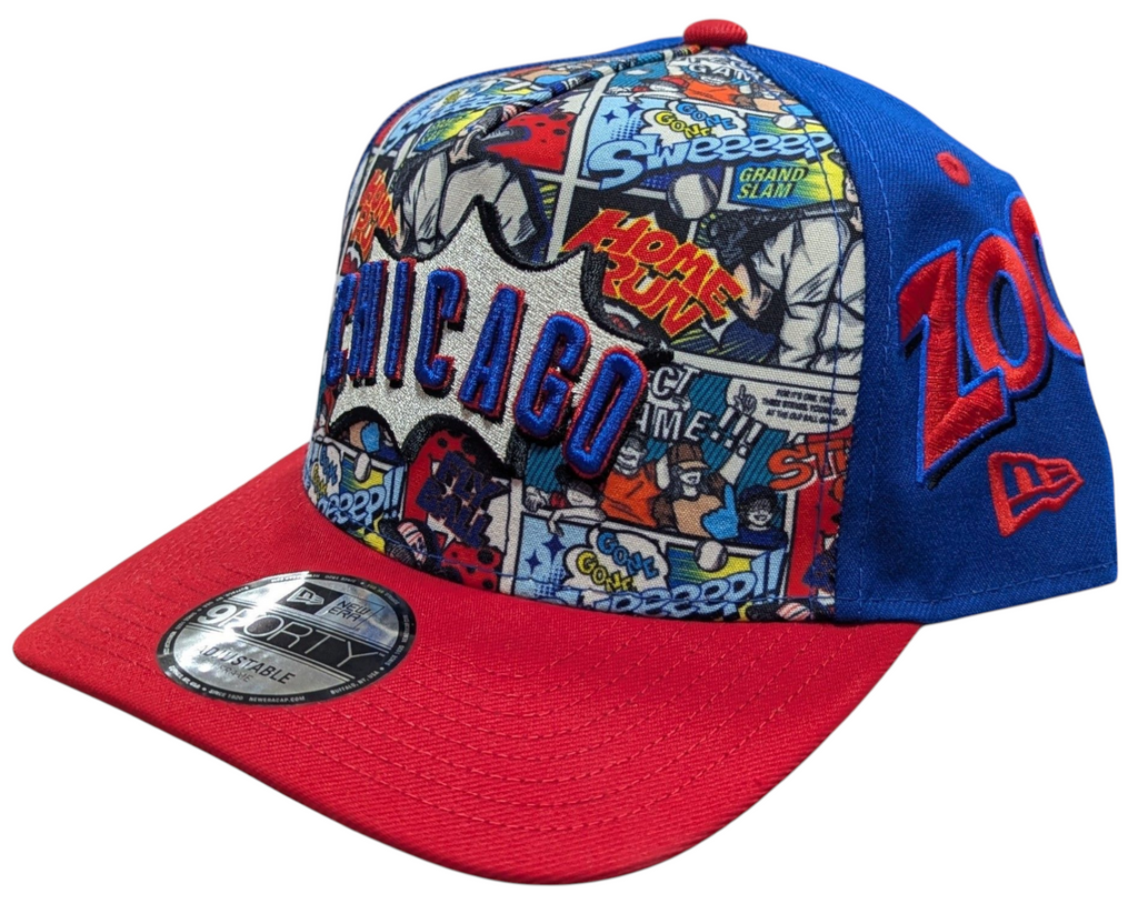 Chicago Cubs New Era 2025 Diamond Hero 9FIFTY A-Frame Snapback Hat product image 1, provided for visual reference and