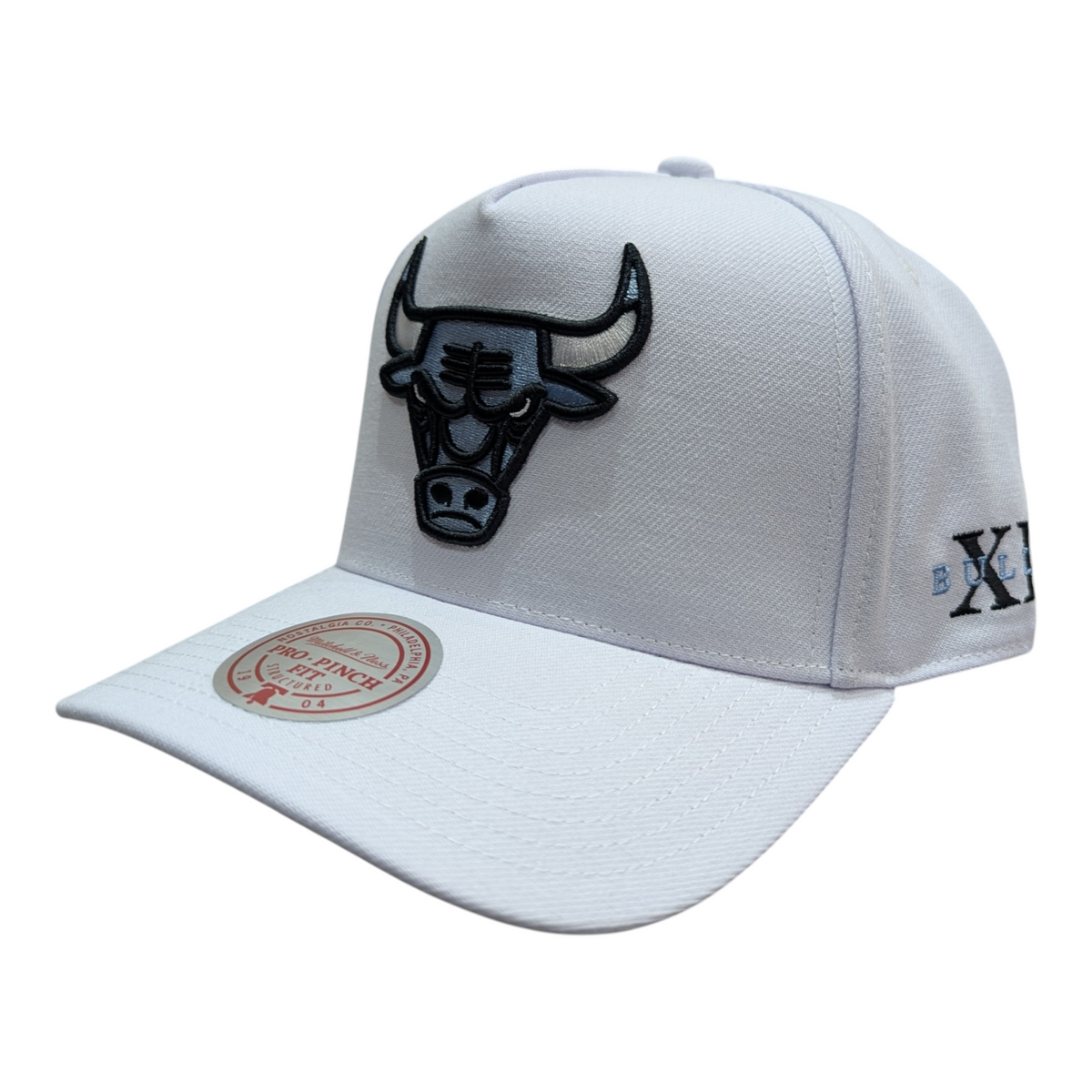 Chicago Bulls Mitchell & Ness NBA Core Jordan XI Pro Snapback Hat product image 3, provided for visual reference and product