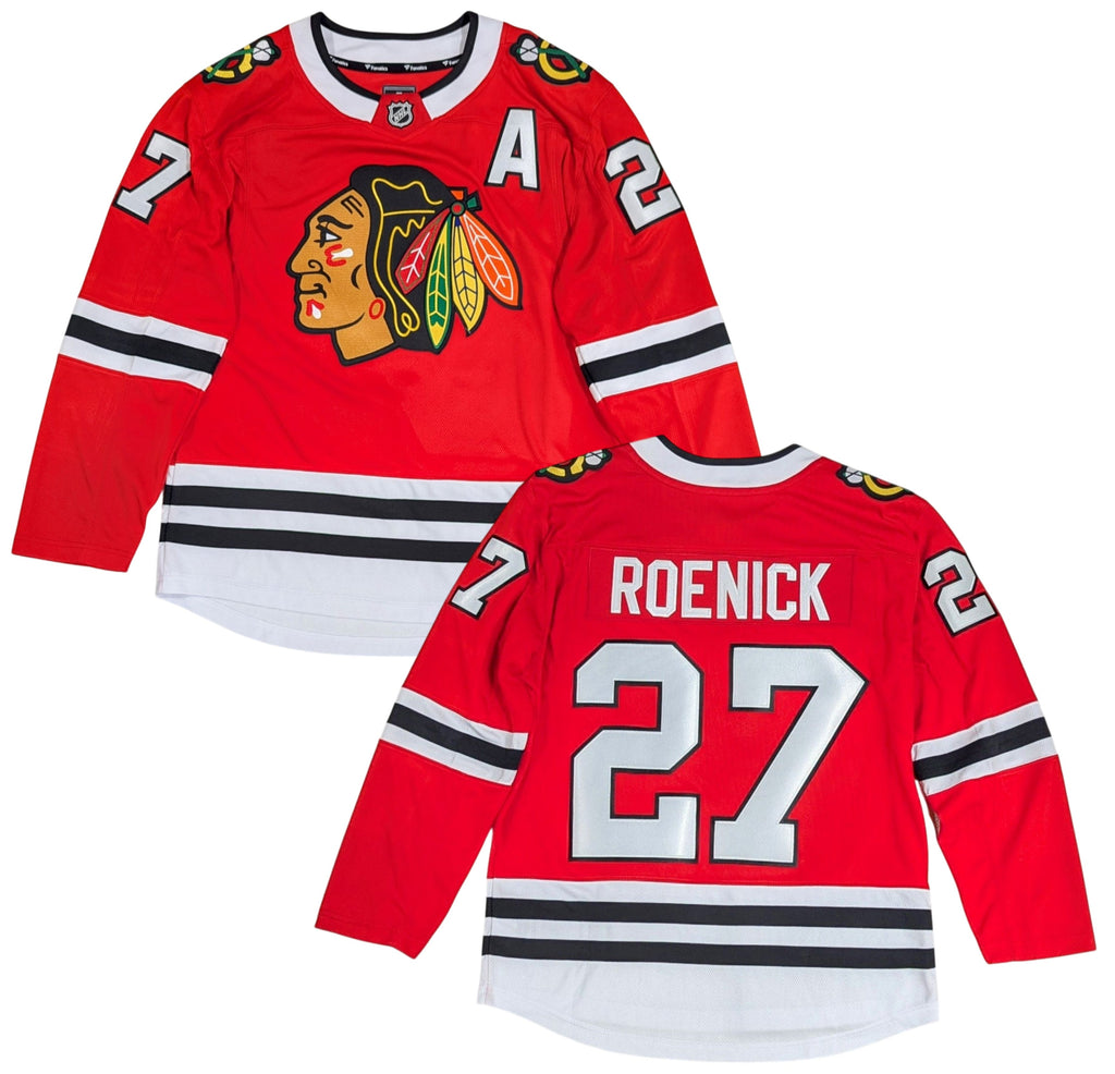 Jeremy Roenick Chicago Blackhawks Red Home Premium Twill Fanatics Breakaway Replica Jersey for Men product image 1, provided