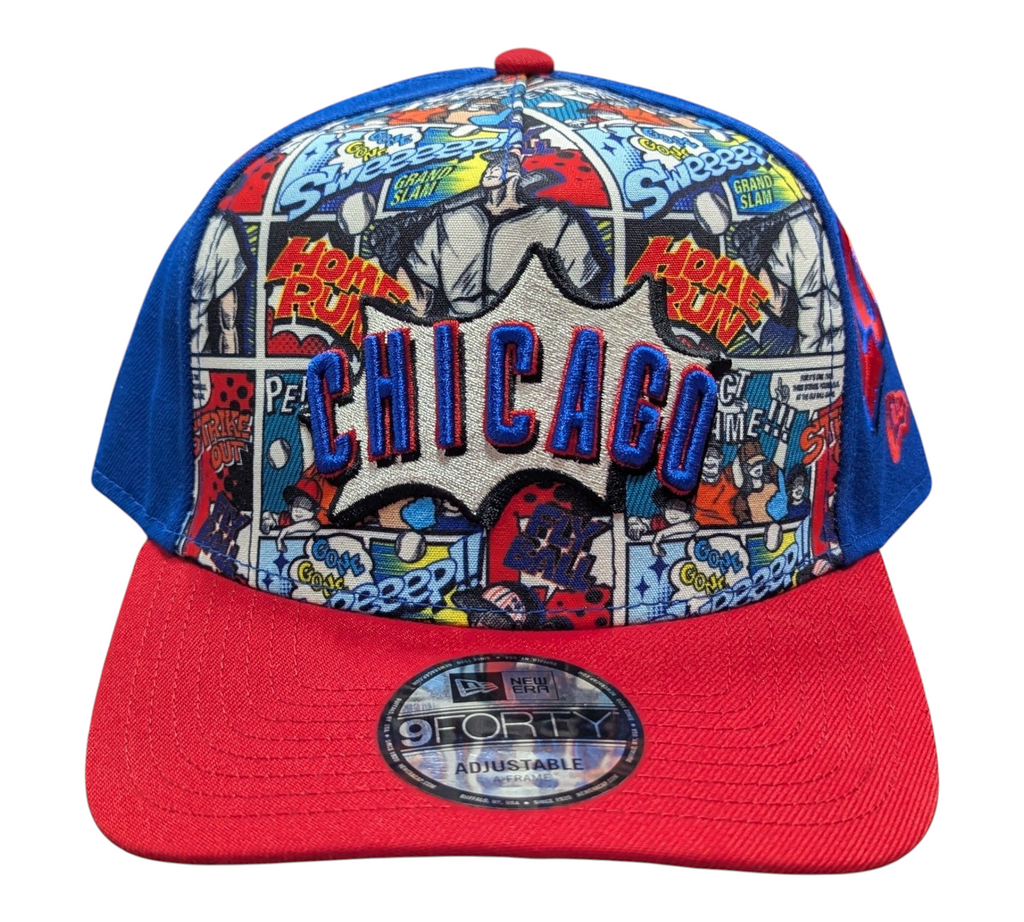 Chicago Cubs New Era 2025 Diamond Hero 9FIFTY A-Frame Snapback Hat product image 2, provided for visual reference and