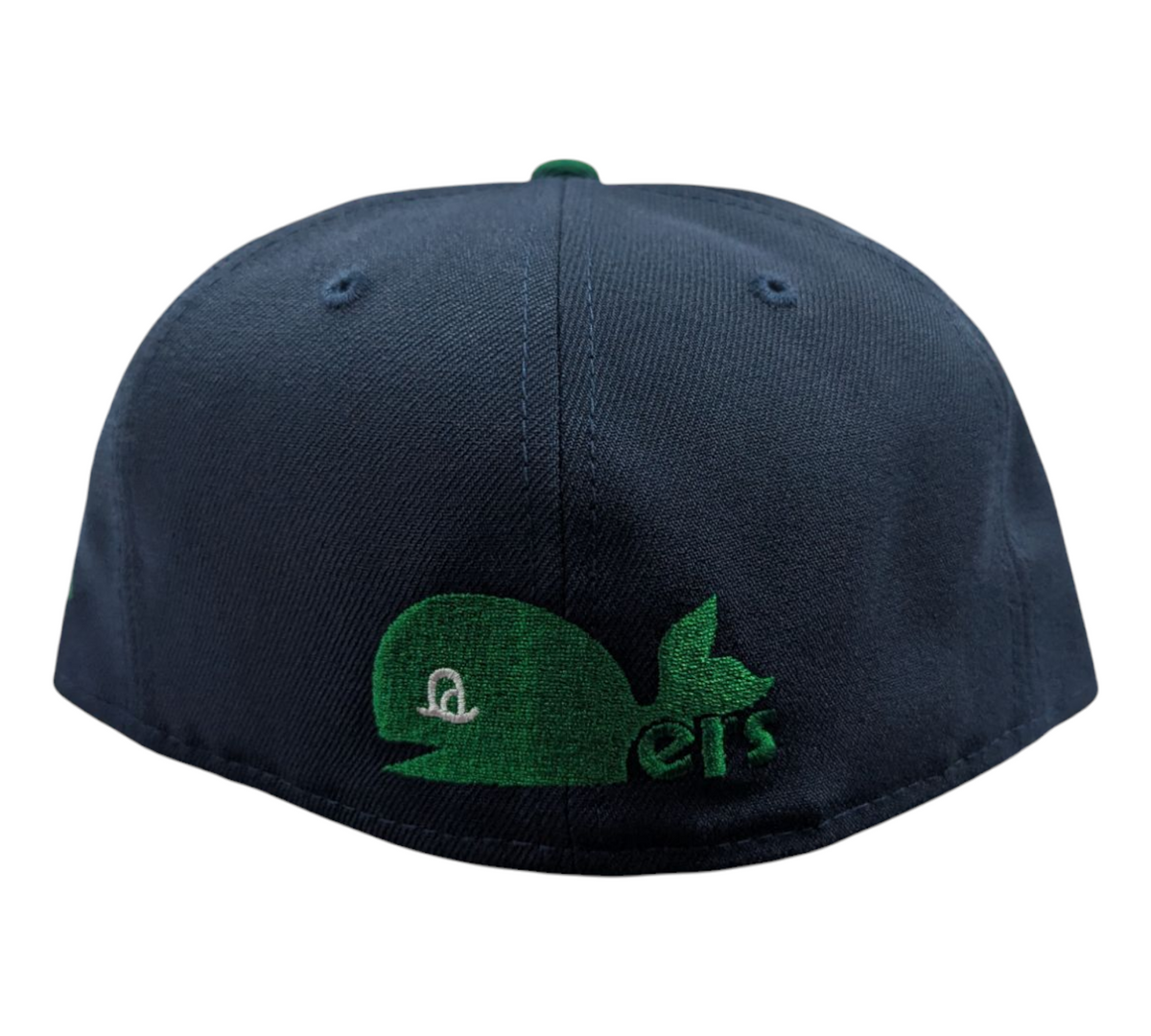 Hartford Whalers New Era Navy 59FIFTY Fitted Hat product image 4, provided for visual reference and product detail review