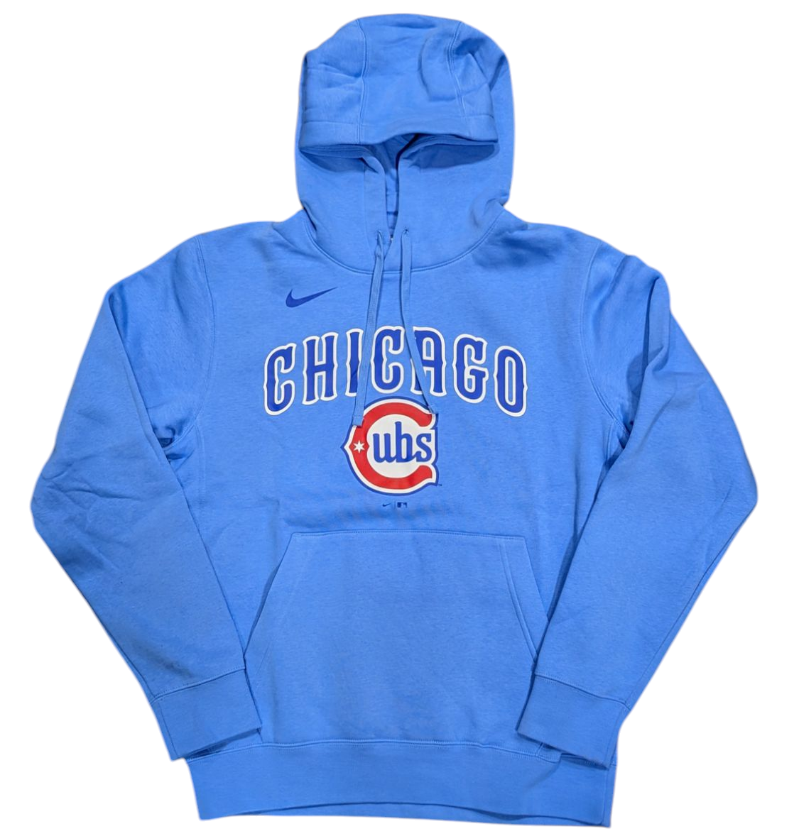 Chicago Cubs Nike Valor Blue Bubble Screen Alternate Blues Pullover Hoodie product image 1, provided for visual reference