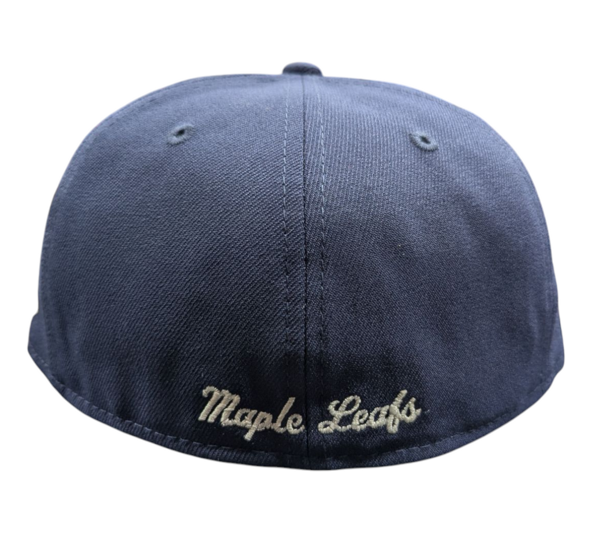 Toronto Maple Leafs New Era Navy 59FIFTY Fitted Hat product image 4, provided for visual reference and product detail review