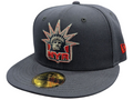 New York Rangers New Era Lady Liberty Navy 59FIFTY Fitted Hat product image 1, provided for visual reference and product
