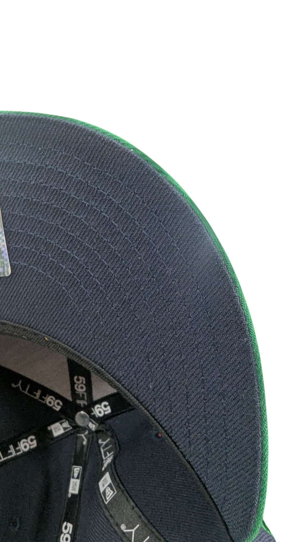 Hartford Whalers New Era Navy 59FIFTY Fitted Hat product image 5, provided for visual reference and product detail review