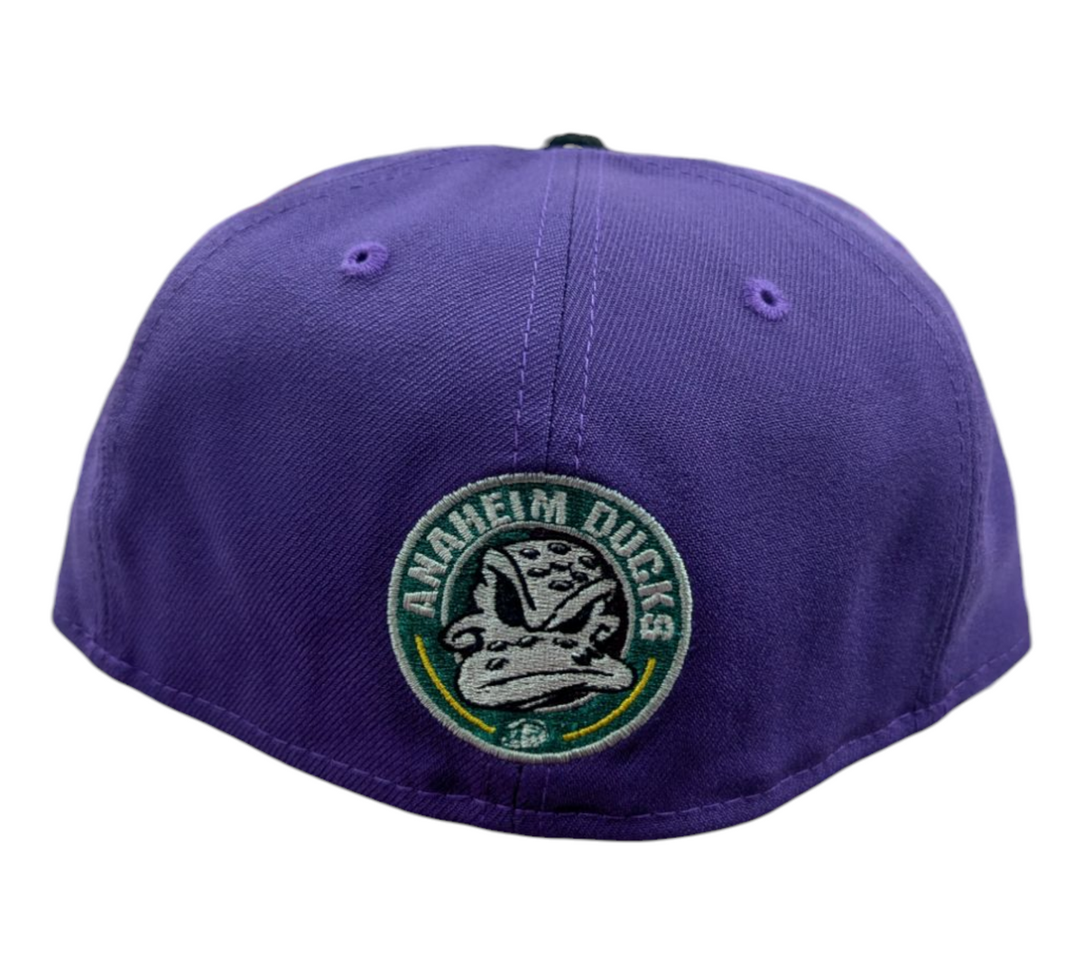 Anaheim Mighty Ducks New Era Purple/Teal Ducks Fly Together 59FIFTY Fitted Hat product image 4, provided for visual