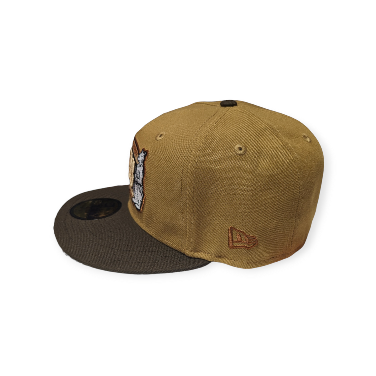 Chicago Cubs New Era West Side Grounds Wheat/Walnut 59FIFTY Fitted Hat product image 6, provided for visual reference and