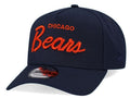 Chicago Bears New Era Navy Griswold A-Frame 9FORTY Adjustable Hat product image 1, provided for visual reference and product