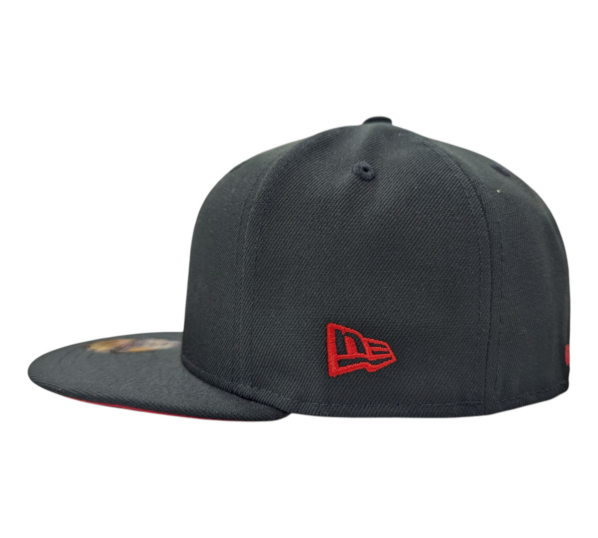 Chicago Blackhawks New Era Tommy Hawk Black 59FIFTY Fitted Hat product image 5, provided for visual reference and product