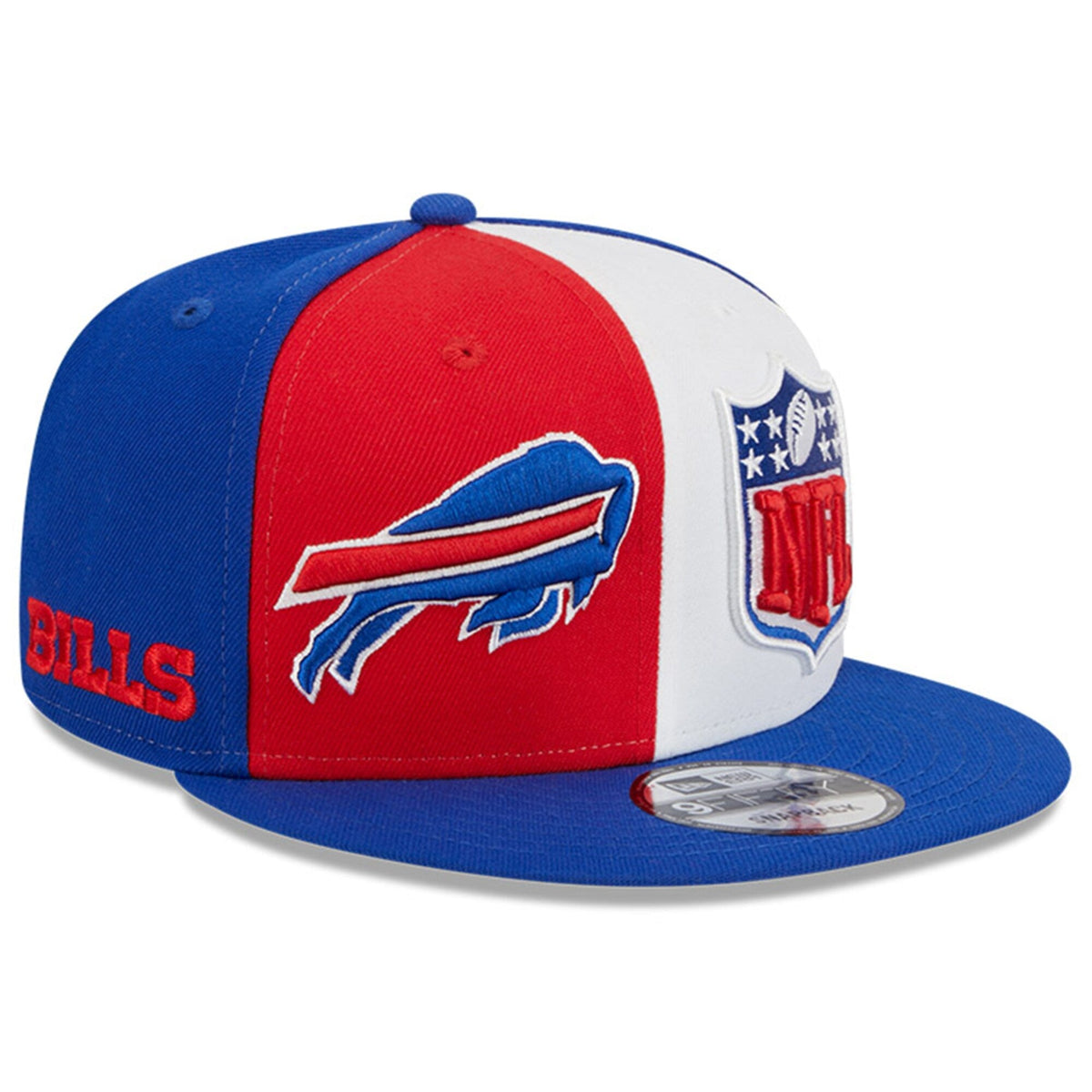 Buffalo Bills Team Color 2023 NFL Sideline 9FIFTY Snapback Adjustable Hat for Men product image 1, provided for visual