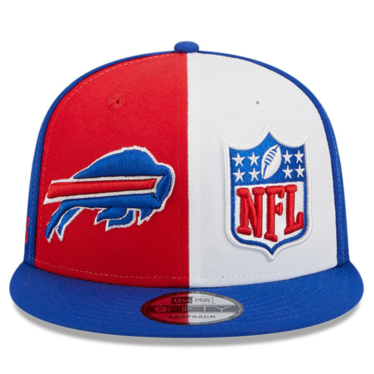Buffalo Bills Team Color 2023 NFL Sideline 9FIFTY Snapback Adjustable Hat for Men product image 2, provided for visual